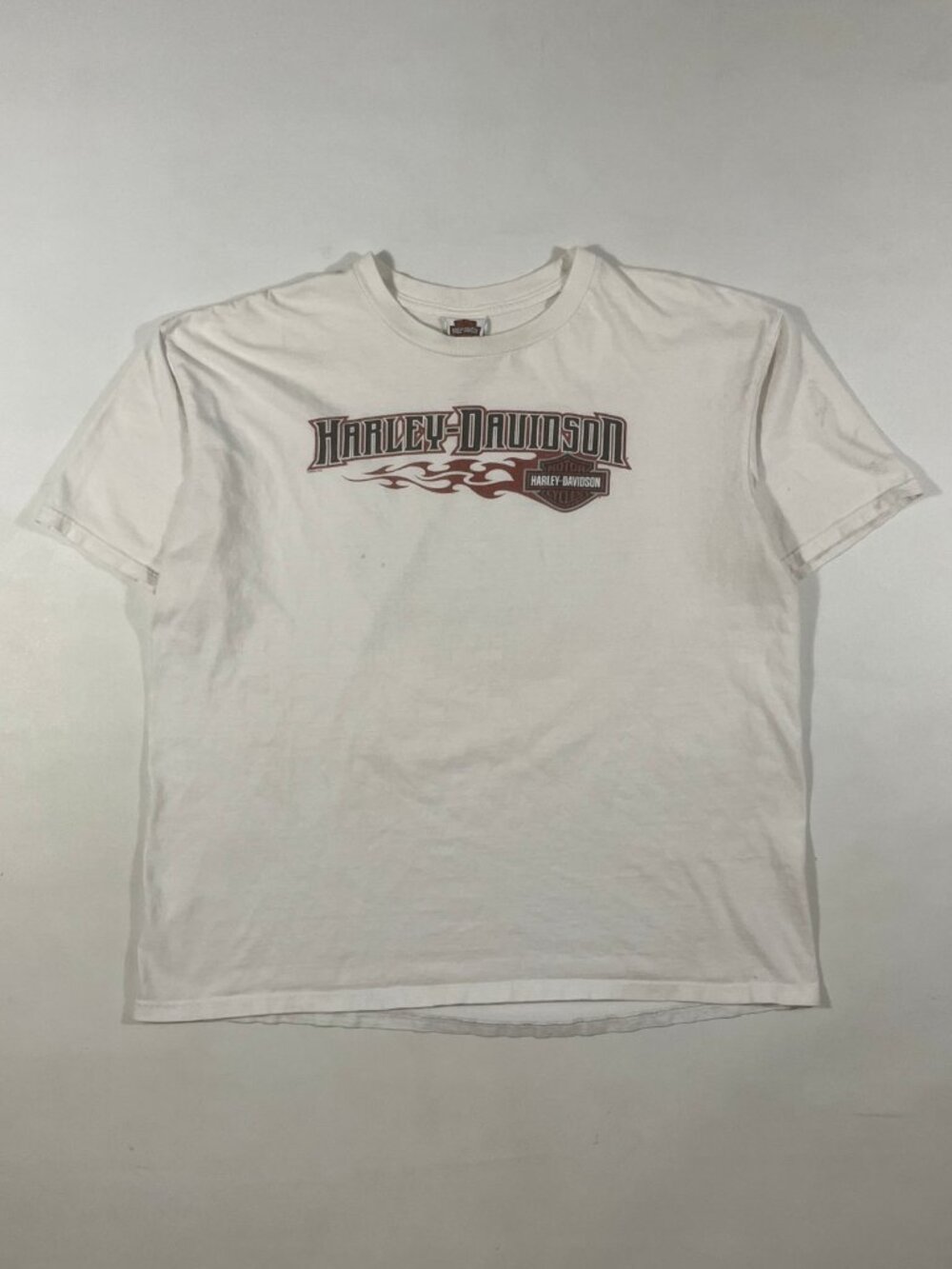 Vintage Harley-Davidson Twin Cities Minneapolis St. Paul MN White Flame Graphic…